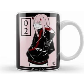 Humuts Anime And Manga Zero Two Darling In The Franxx Ahegao Beyaz Kupa