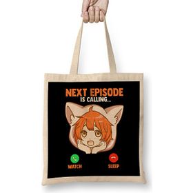 Humuts Anime Girl Next Episode Is Calling Sleep Can Wait Bez Kadın Günlük Çanta