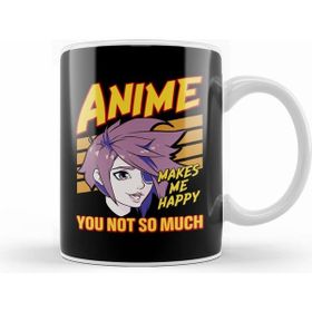 Humuts Anime Makes Me Happy You Not So Much Beyaz Kupa