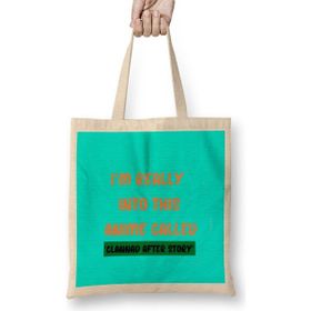 Humuts Anıme Quotes-Style Lover Sayings Word Gift Bez Kadın Günlük Çanta