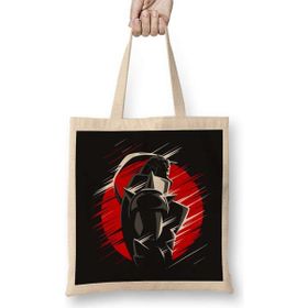 Humuts Anime Rising Metal Bez Uzun Saplı Açık Bej Rengi Çanta