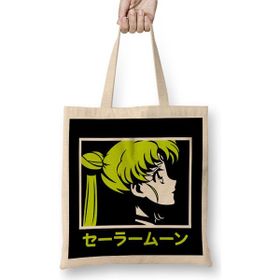 Humuts Anime Sailor Moon Bez Uzun Saplı Açık Bej Rengi Çanta