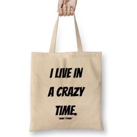 Humuts Anne Frank Quotes Gift - Vintage Retro Rainbow Style Bez Kadın Günlük Çanta