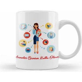 Humuts Anneler Günü 023 Kupa Bardak