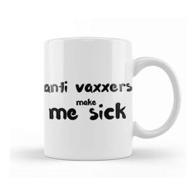 Humuts Ant I Vaxxers Make Me Sick Kupa Bardak