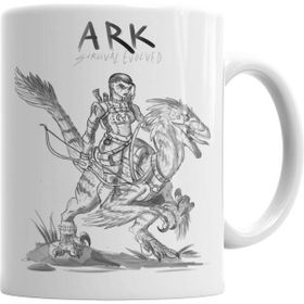 Humuts Ark Fan Art Beyaz Kupa