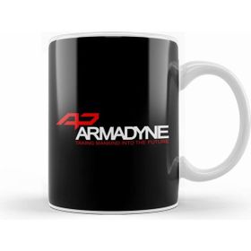 Humuts Armadyne Logo Elysium Beyaz Kupa