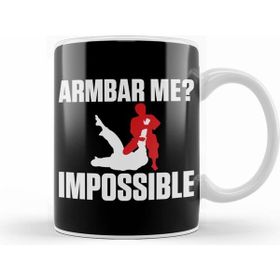 Humuts Armbar Me Impossible Funny Bjj Jiu Jitsu Mma Beyaz Kupa