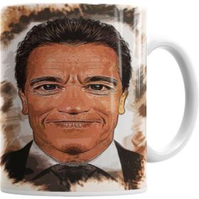 Humuts Arnold Schwarzenegger Beyaz Kupa