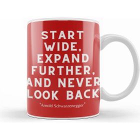 Humuts Arnold Schwarzenegger Quotes Beyaz Kupa