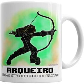 Humuts Arqueiro Rpg Beyaz Kupa