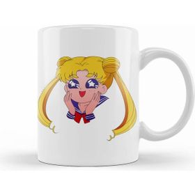 Humuts Articles - Sailor Moon Happy Transparent Beyaz Kupa