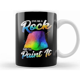 Humuts Artistic Give Me A Rock And I Ll Paint It Painter Beyaz Kupa