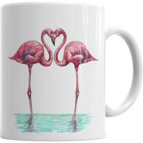 Humuts Aşk Kuşları Flamingo 3 Kupa Bardak