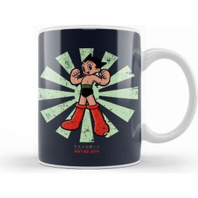 Humuts Astro Boy Retro Japanese Beyaz Kupa