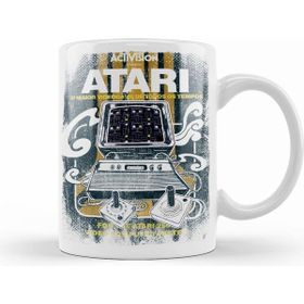 Humuts Atari Lover Game Over Beyaz Kupa