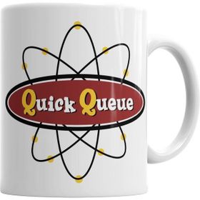 Humuts Atomic Symbol Quck Queue Logo Kupa Bardak
