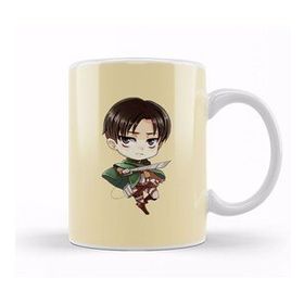 Humuts Attack On Titan Chibi Levi 01 Kupa Bardak