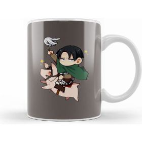 Humuts Attack On Titan Chibi Levi 1 Kupa Bardak