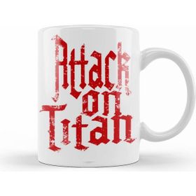 Humuts Attack On Titan Font Logo Kupa Bardak