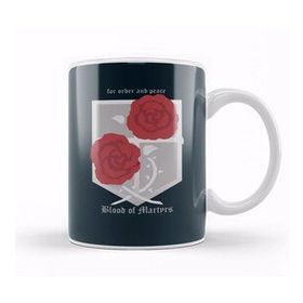 Humuts Attack On Titan Garrison Logo Kupa Bardak