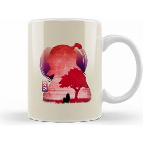 Humuts Avatar Minimalist Silhouette Iroh Kupa Bardak
