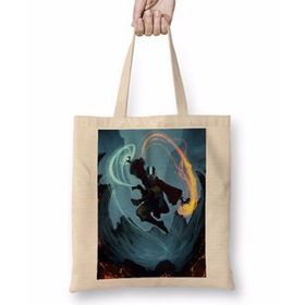 Humuts Avatar The Last Air Bender Sign Symbol Bez Uzun Saplı Açık Bej Rengi Çanta