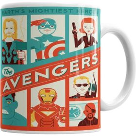 Humuts Avengers Beyaz Kupa