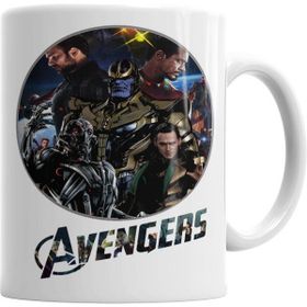 Humuts Avengers Beyaz Kupa