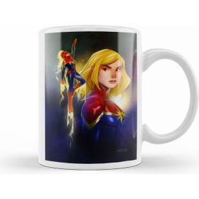 Humuts Avengers Captain Marvel Kupa Bardak