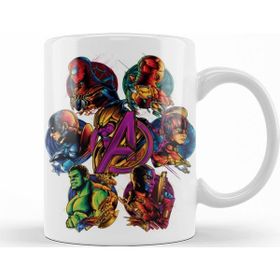 Humuts Avengers Crew Beyaz Kupa