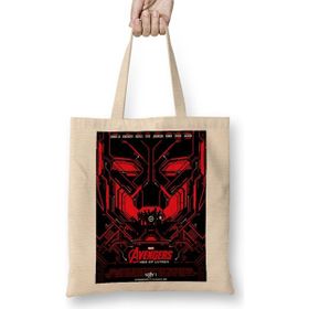Humuts Avengers Flowers Marvel 02 Bez Uzun Saplı Açık Bej Rengi Çanta