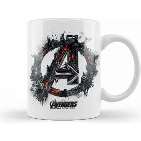 Humuts Avengers Flowers Marvel Beyaz Kupa