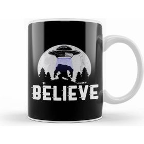 Humuts Awesome Believe In Aliens Bigfoot &amp; Ufos Kupa Bardak