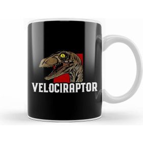 Humuts Awesome Velociraptor Dinosaur Ferocious Dino Kupa Bardak