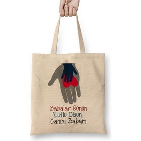 Humuts Babalar Günü Babaya Hediye 01412 Bez Çanta