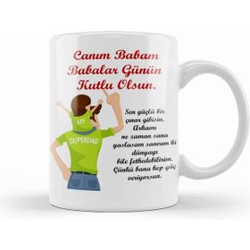 Humuts Babalar Günü Babaya Hediye 020 Kupa Bardak