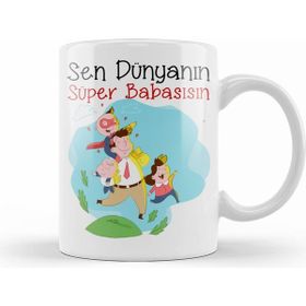 Humuts Babalar Günü Babaya Hediye 029 Kupa Bardak