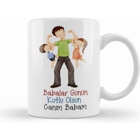 Humuts Babalar Günü Babaya Hediye 036 Kupa Bardak