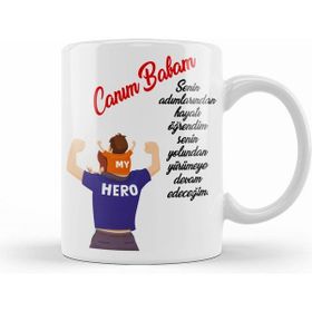 Humuts Babalar Günü Babaya Hediye 038 Kupa Bardak