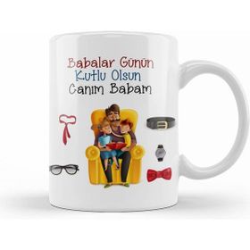 Humuts Babalar Günü Babaya Hediye 049 Kupa Bardak