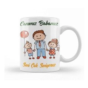 Humuts Babalar Günü Babaya Hediye 054 Kupa Bardak