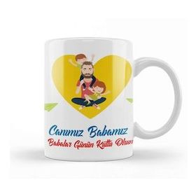 Humuts Babalar Günü Babaya Hediye 06 Kupa Bardak
