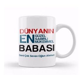Humuts Babalar Günü Babaya Hediye 08 Kupa Bardak