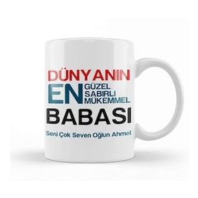 Humuts Babalar Günü Babaya Hediye 08 Kupa Bardak
