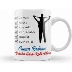 Humuts Babalar Günü Babaya Hediye 31 Kupa Bardak
