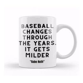Humuts Babe Ruth Quotes Baseball Kupa Bardak