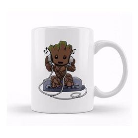 Humuts Baby Groot Walkman Kupa Bardak