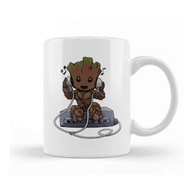 Humuts Baby Groot Walkman Kupa Bardak