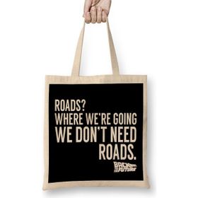 Humuts Back to the Future We Dont Need Roads Bez Çanta